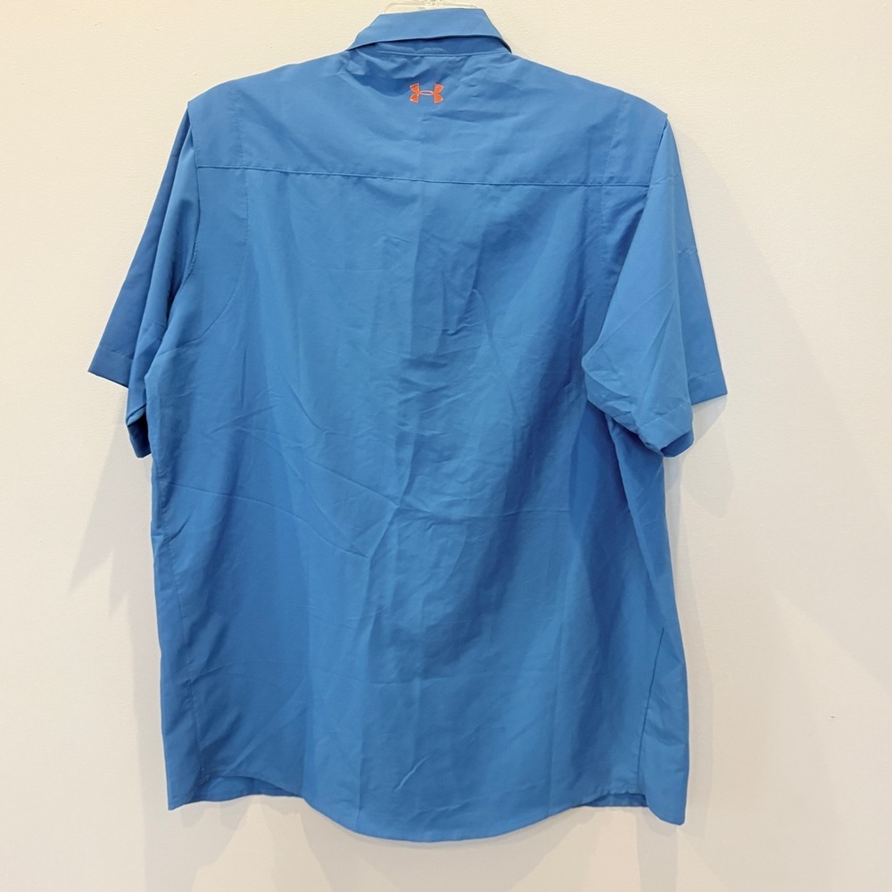 Under Armour Blue Vented Fishing Shirt Sz XL. AN - Picture 5 of 6